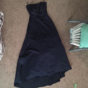 navy blue prom/ formal dress